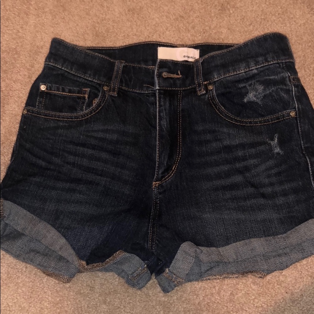 High waisted shorts